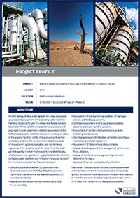 Nafoora Augila Oil Field Facilities Libya Technical Audit & Concept Studies